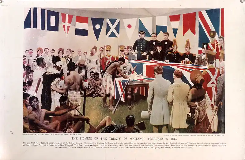 The Treaty of Waitangi is foundational to the political history of New Zealand, establishing British sovereignty and a Māori-British partnership.