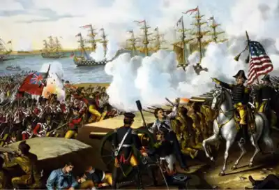 This image highlights Major General Andrew Jackson's victory at the Battle of New Orleans during the War of 1812 and its significance in relation to "the Other Great Game."