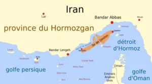 Carter Doctrine: A Strategic Shift in U.S. Foreign Policy and Energy Security 3 The image illustrates the strategic significance of the Strait of Hormuz, emphasizing its relevance to the Carter Doctrine and its importance in U.S. foreign policy.